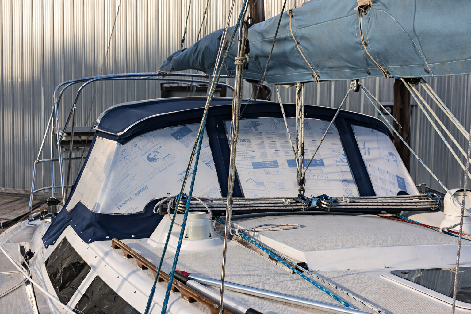 Sailboat canvas solution